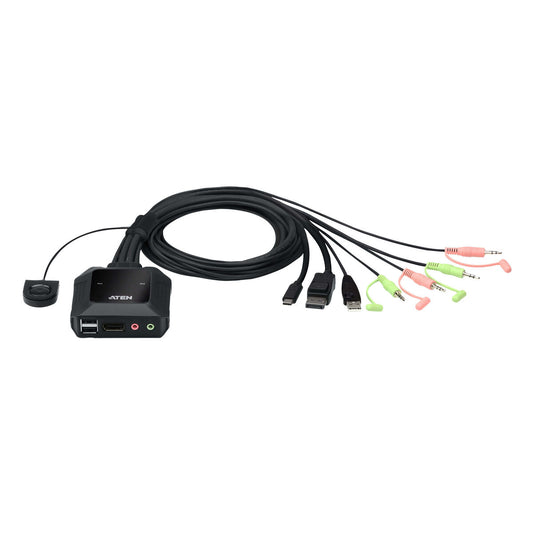 KVM switch Aten CS52DP-AT 1,2 m-0