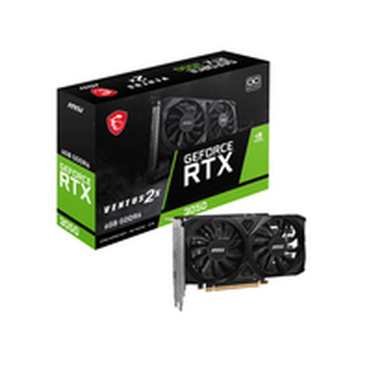 Graphics card MSI Nvidia GeForce RTX 3050 6 GB GDDR6-19