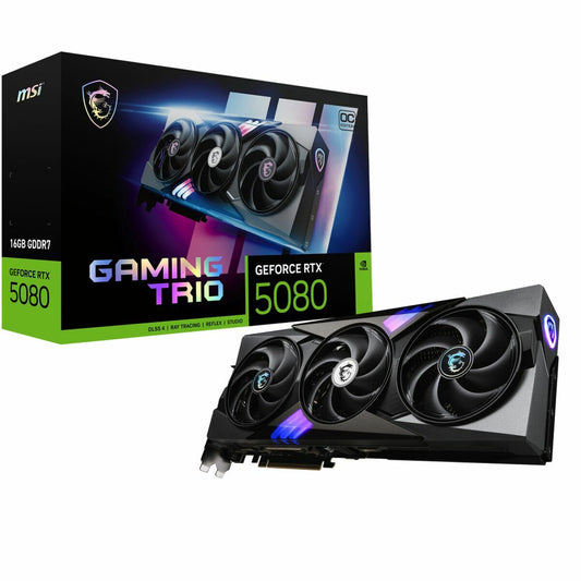 Graphics card MSI GEFORCE RTX 5080 16G GAMING TRIO OC 16 GB-0