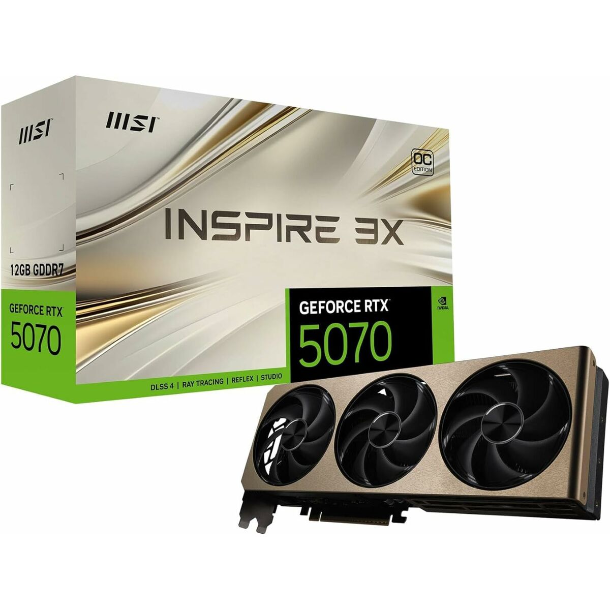 Graphics card MSI 912-V532-006 12 GB nvidia geforce rtx 5070 GDDR7-11