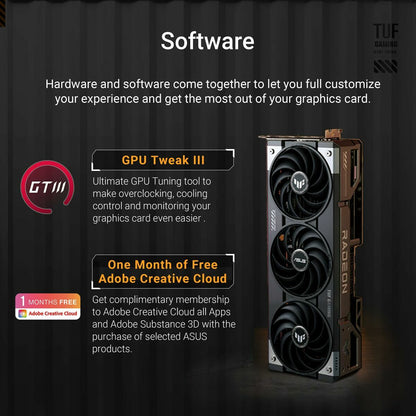 Graphics card Asus 90YV0L70-M0NA00 16 GB radeon rx 9070 xt GDDR6-46