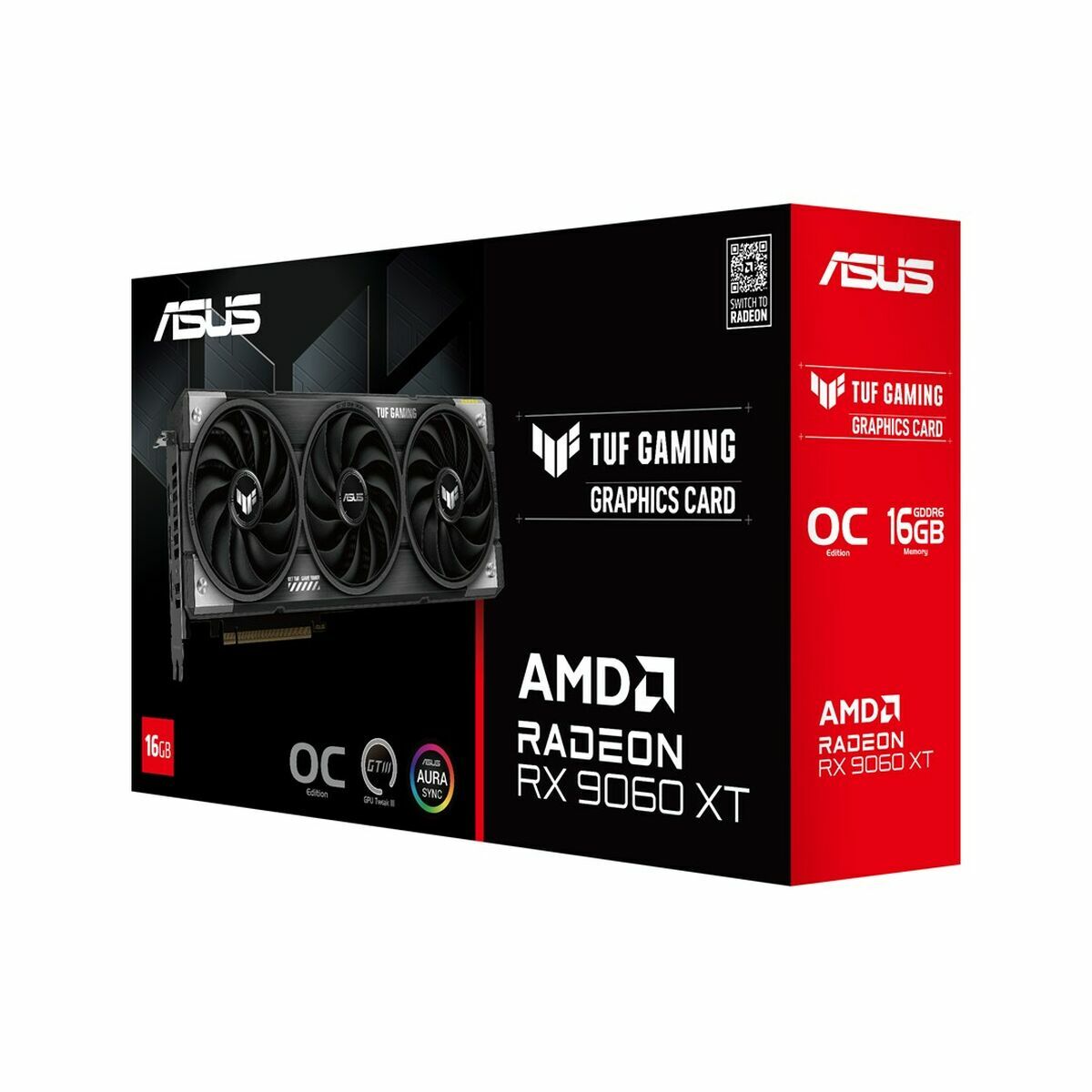 Graphics card Asus 90YV0LF0-M0NA00 RADEON RX 9060 XT 16 GB GDDR6-7