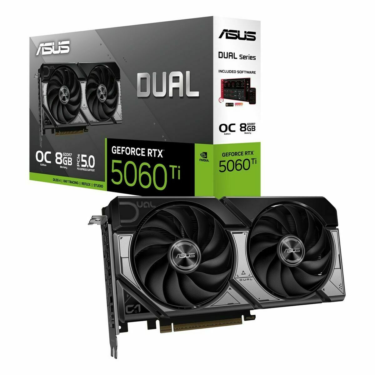 Graphics card Asus 90YV0MP2-M0NA00 geforce rtx 5060 ti 8 GB GDDR6 GDDR7-21