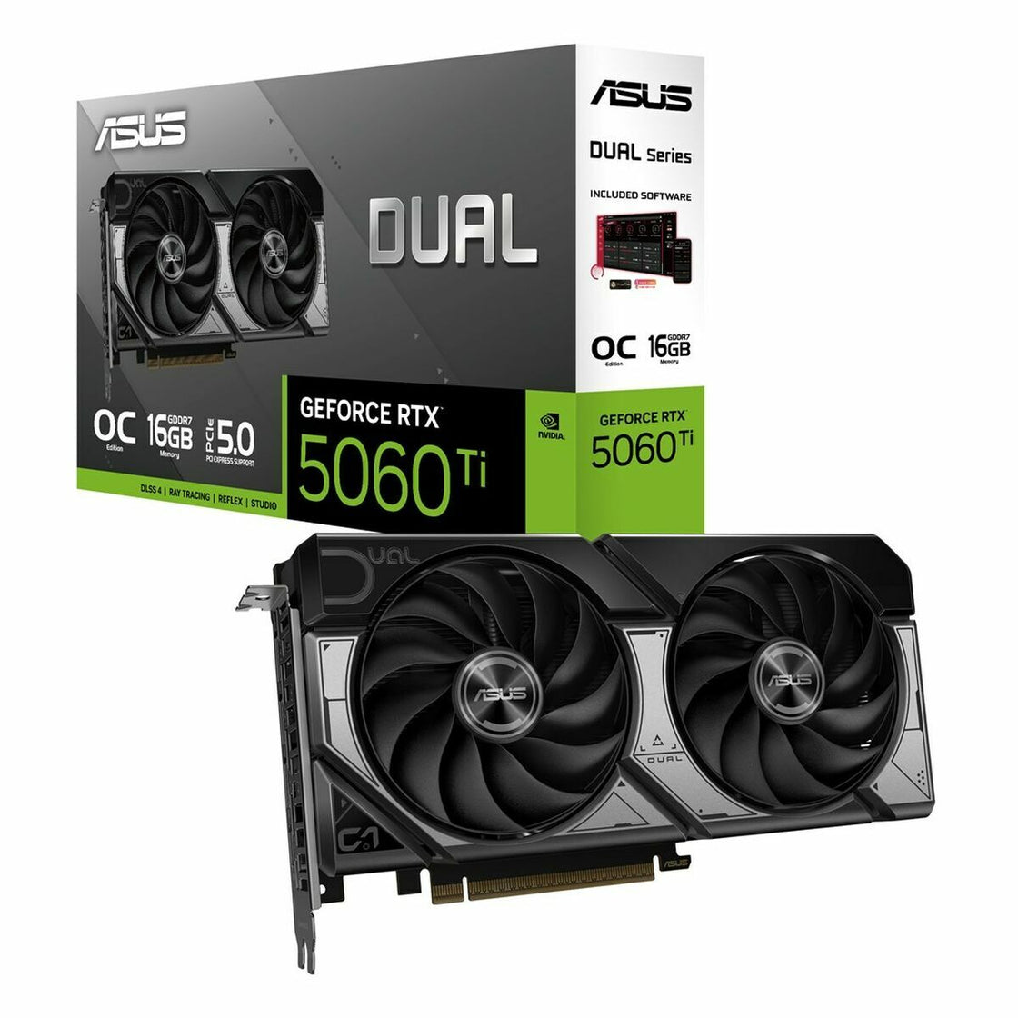 Graphics card Asus 90YV0MH0-M0NA00 geforce rtx 5060 ti 16 GB GDDR6 GDDR7-36