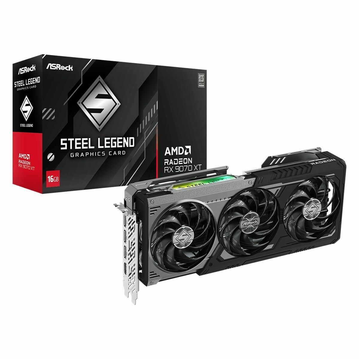 Graphics card ASRock RX9070XT SLD 16G GDDR6 radeon rx 9070 xt 16 GB-0