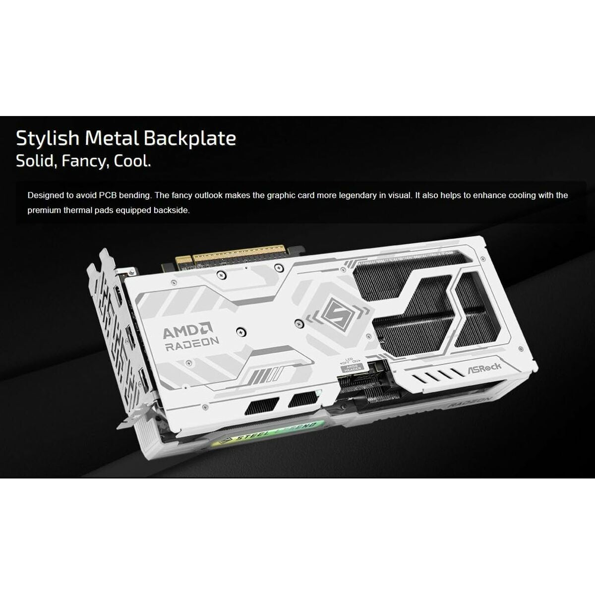 Graphics card ASRock RX9060XT SL 16GO GDDR6 RADEON RX 9060 XT 16 GB-7