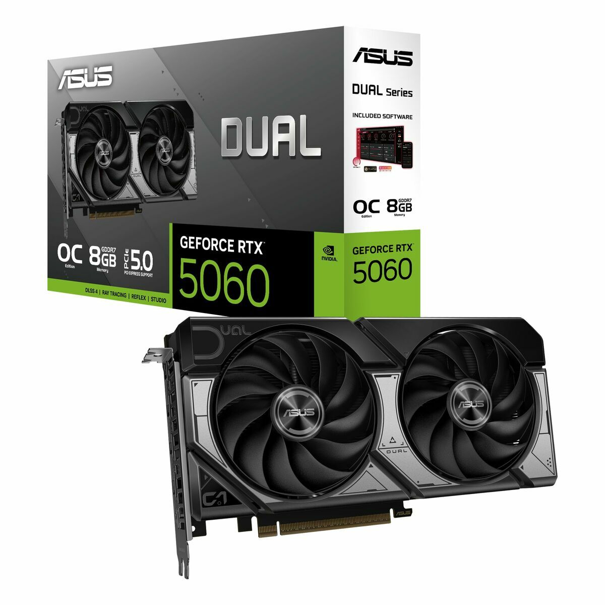 Graphics card Asus 90YV0N12-M0NA00 GEFORCE RTX 5060 8 GB GDDR7-40