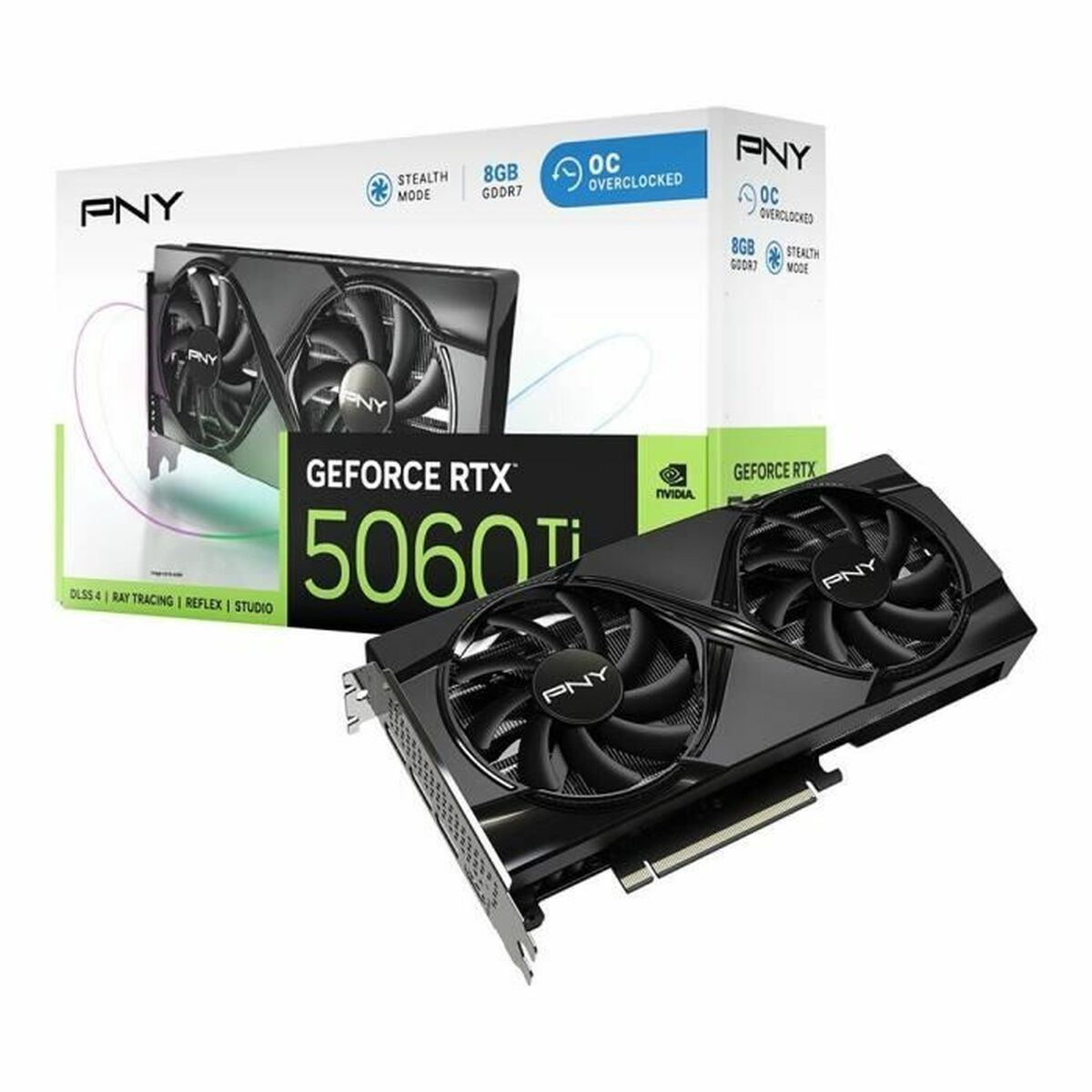 Graphics card PNY geforce rtx 5060 ti 8 GB-0