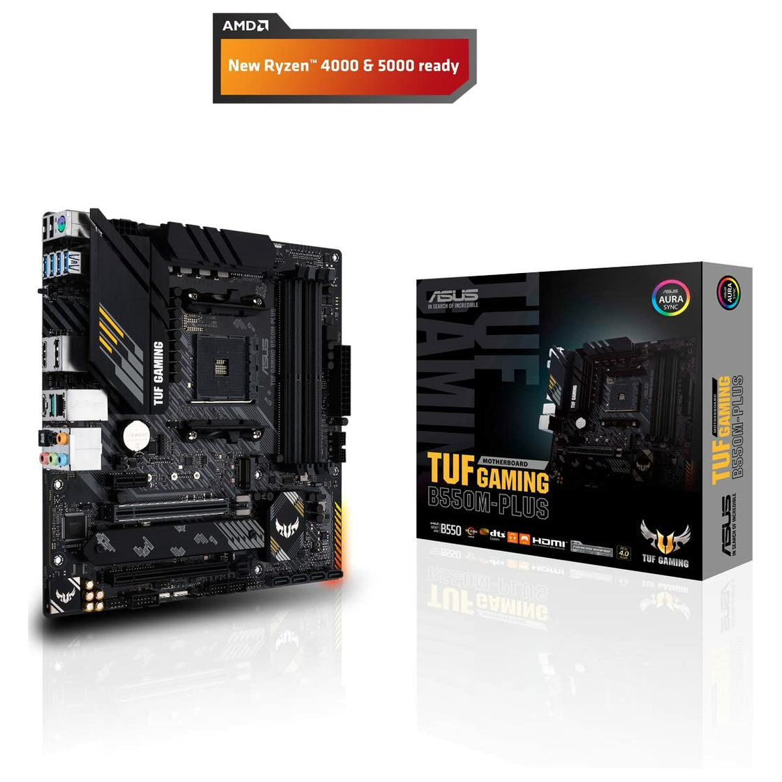 Motherboard Asus TUF GAMING B550M-PLUS AMD B550-12