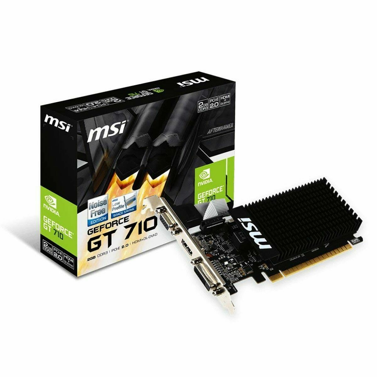 Graphics card MSI NVIDIA GeForce GT 710 GDDR3-19