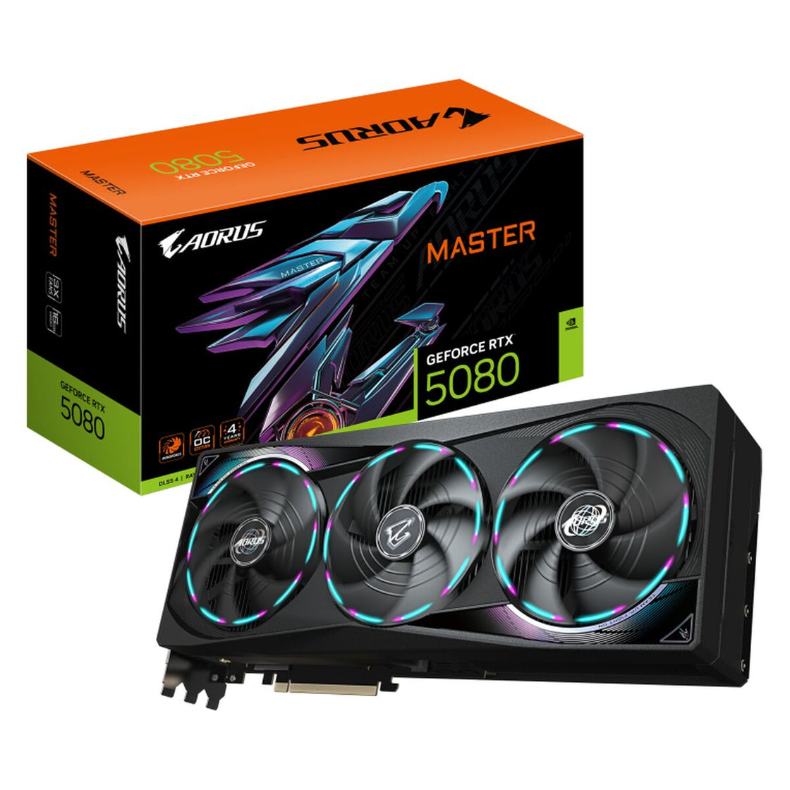 Graphics card Gigabyte GV-N5080AORUS M-16GD 16 GB GDDR6-21