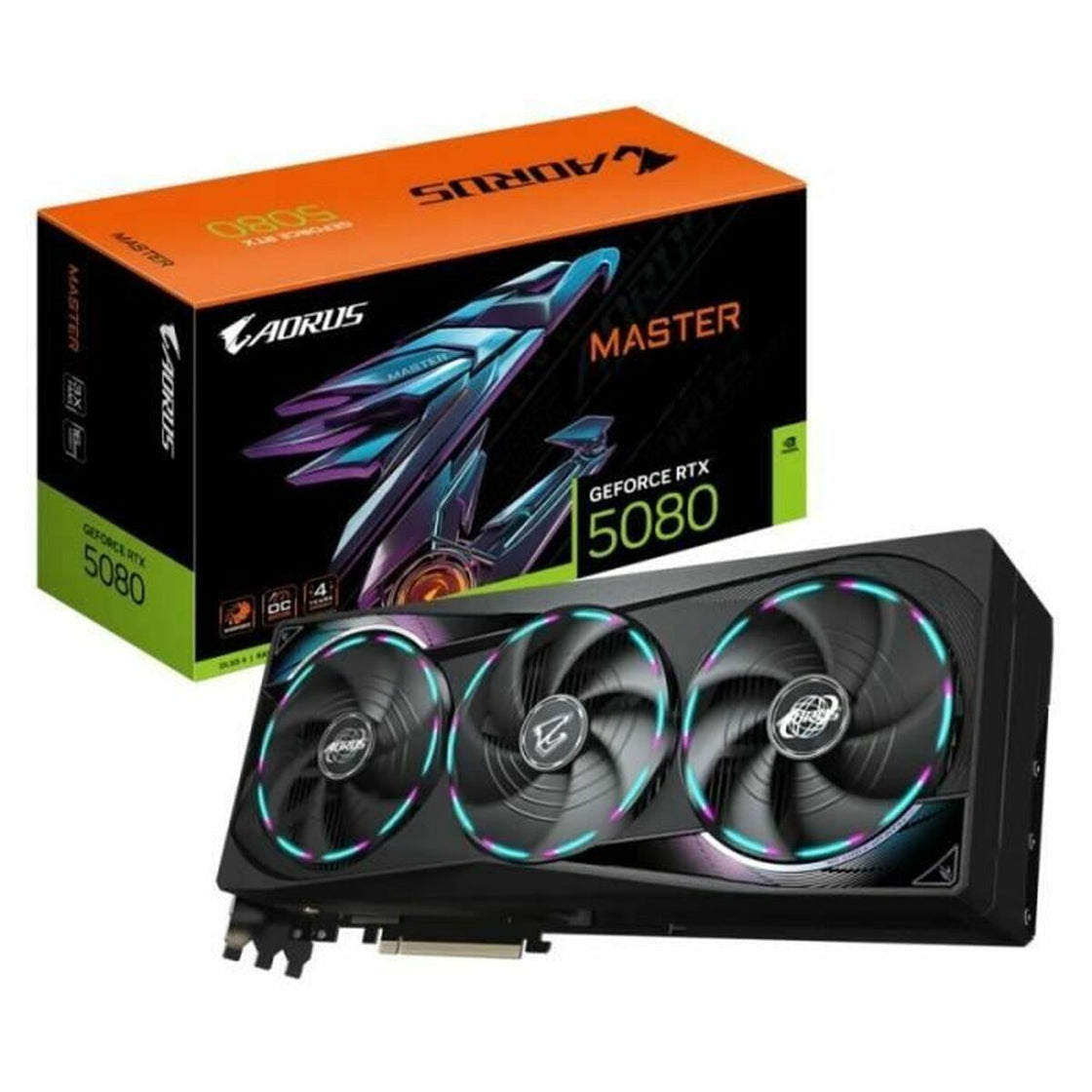 Graphics card Gigabyte GV-N5080AORUS M-16GD 16 GB GDDR6-0