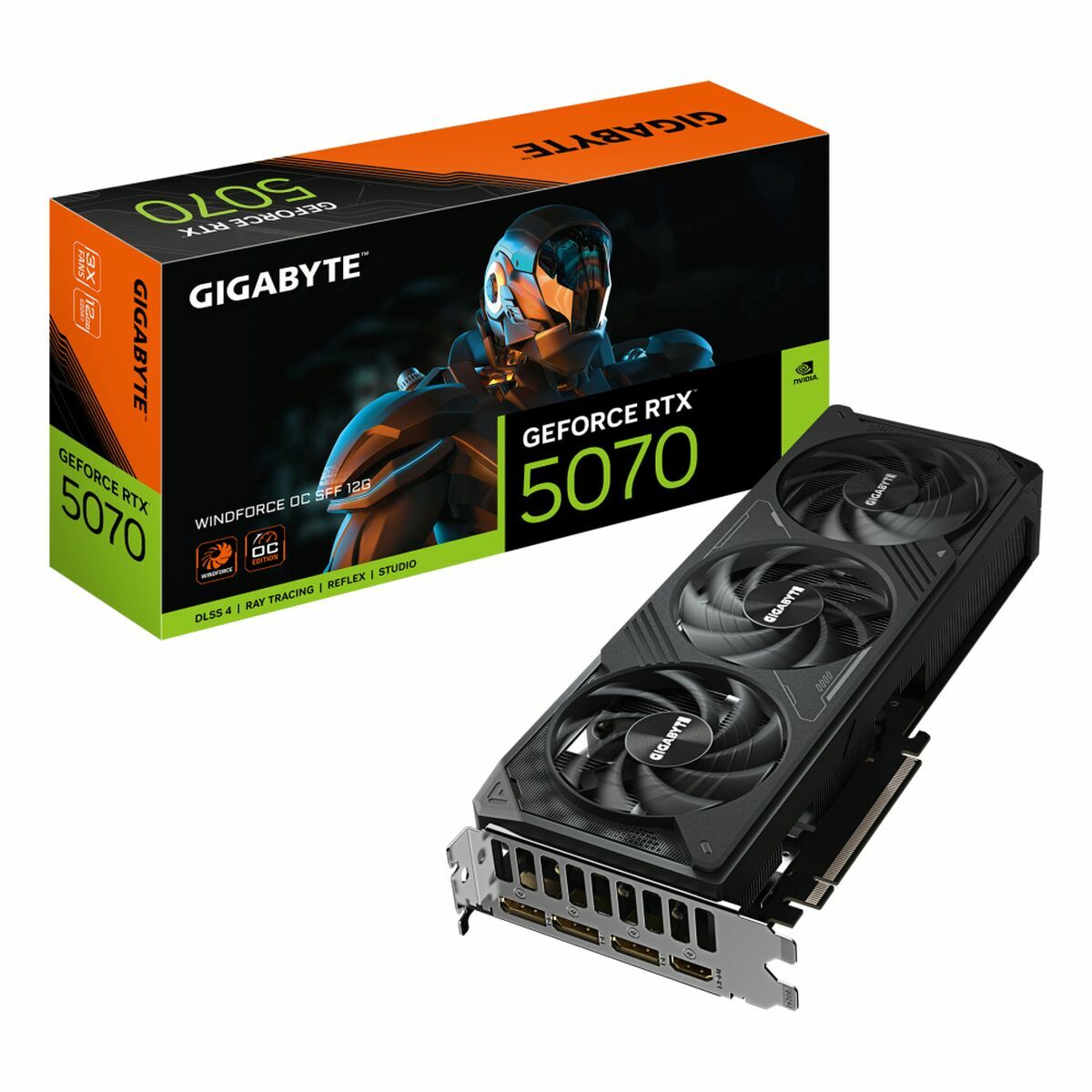 Graphics card Gigabyte GV-N5070WF3OC-12GD 12 GB-0