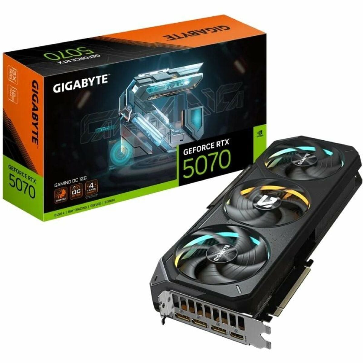 Graphics card Gigabyte 9VN5070GO-00-G10 nvidia geforce rtx 5070 12 GB GDDR6-0