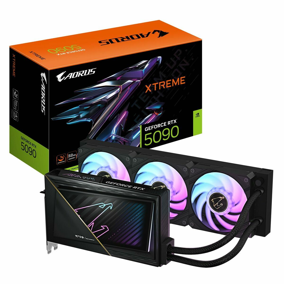 Graphics card Gigabyte 9VN5090AW-00-G10 nvidia geforce rtx 5090 GDDR7-11