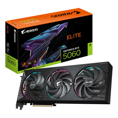 Graphics card Gigabyte 9VN5060AE-00-G10 GEFORCE RTX 5060 8 GB GDDR7-0