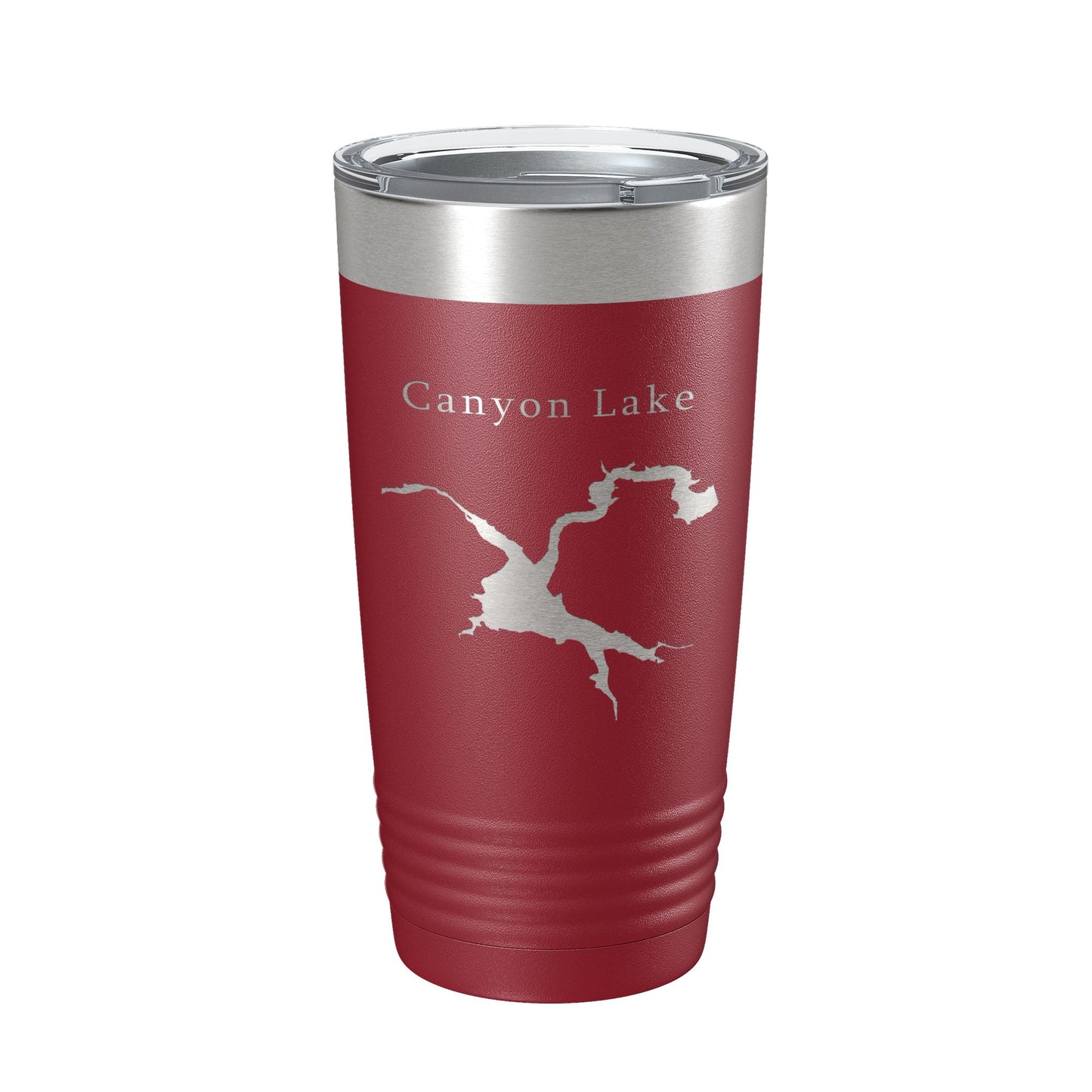 Canyon Lake Map Tumbler Travel Mug Insulated Laser Engraved Coffee Cup Arizona 20 oz-18
