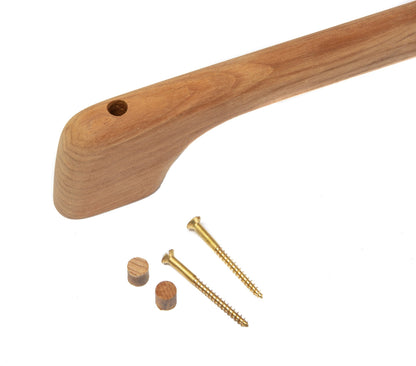 23" Traditional Solid Teak Towel Bar-3