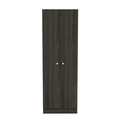 71" Dark Brown Wood Pantry Or Storage Closet-1