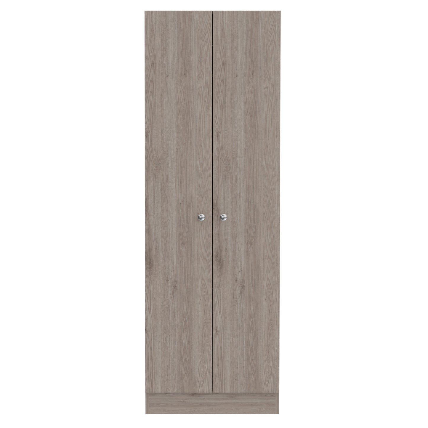 71" Light Gray Wood Pantry Or Storage Closet-1
