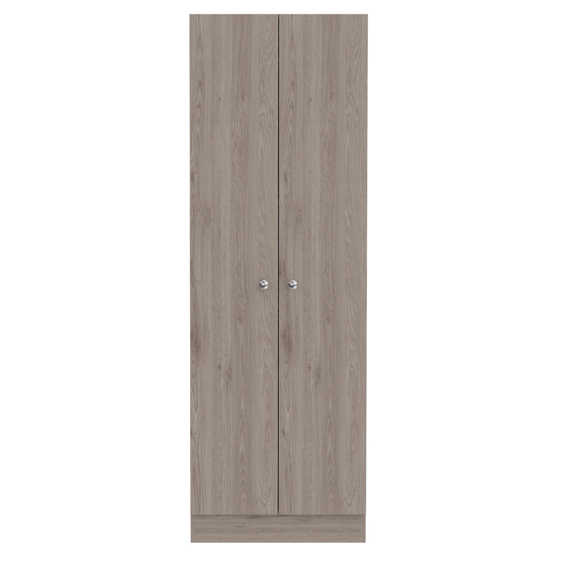 71" Light Gray Wood Pantry Or Storage Closet-1