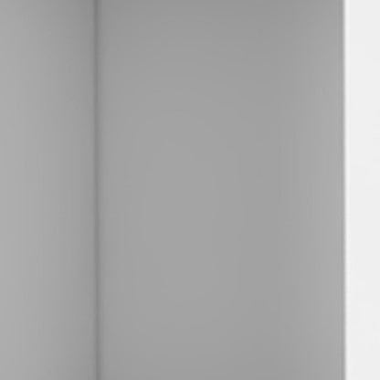 59" White Wood Wall Mounted Accent Cabinet With Four Doors-3