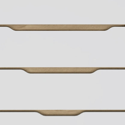 31" Brown and White Four Drawer Standard Chest-2