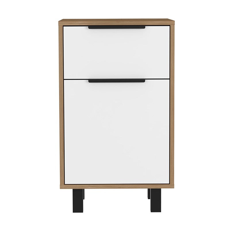 28" Wood One Drawer Nightstand-1