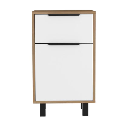 28" Wood One Drawer Nightstand-1