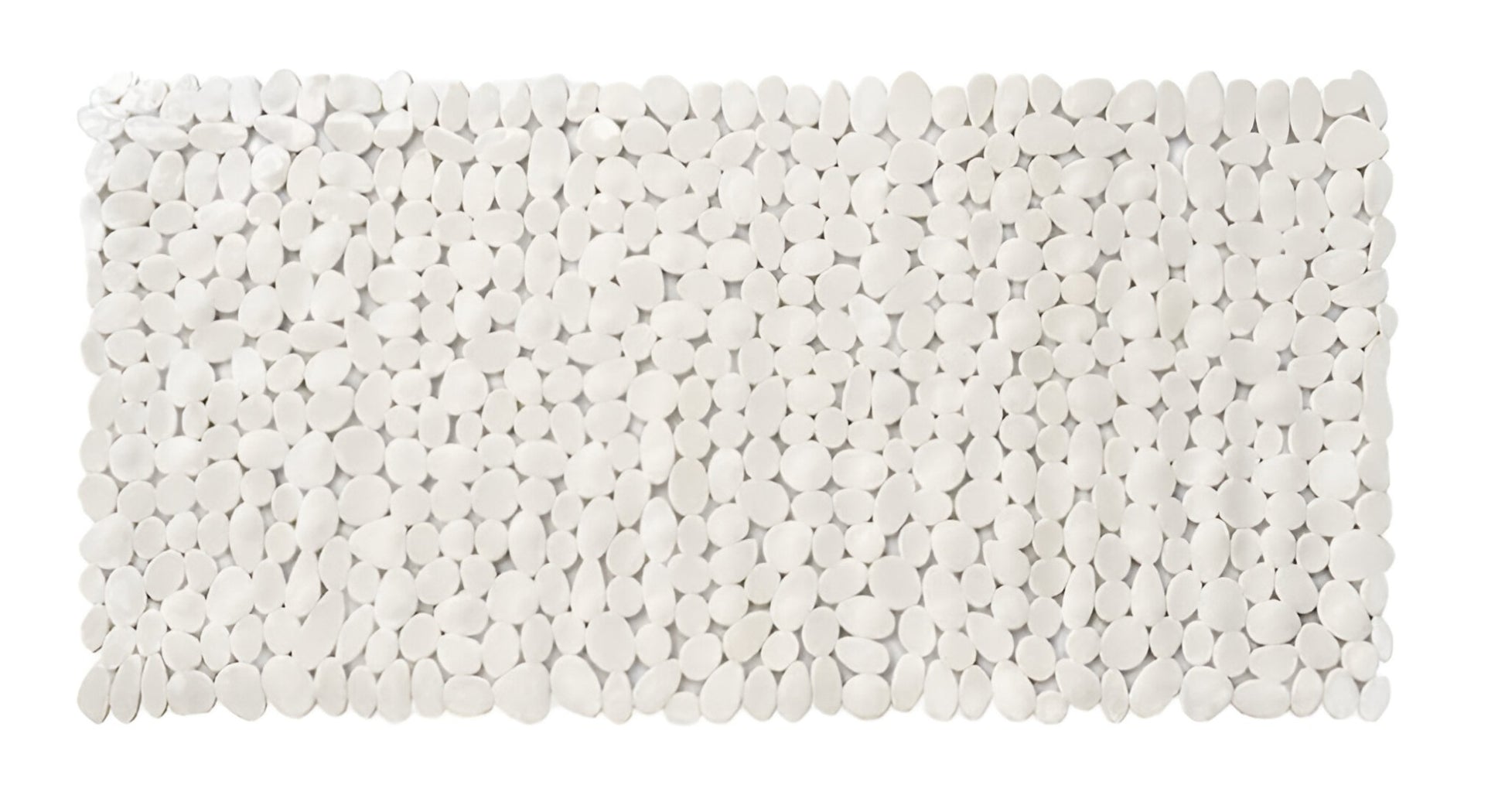 35" Beige Spa Pebbles Non Slip Bathtub Mat-2