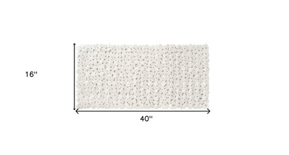 35" Beige Spa Pebbles Non Slip Bathtub Mat-6