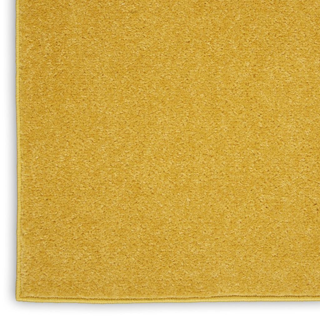 7' X 10' Yellow Indoor Outdoor Area Rug-3