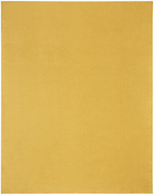 7' X 10' Yellow Indoor Outdoor Area Rug-0