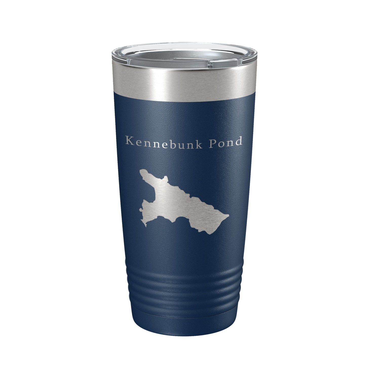 Kennebunk Pond Tumbler Lake Map Travel Mug Insulated Laser Engraved Coffee Cup Maine 20 oz-8