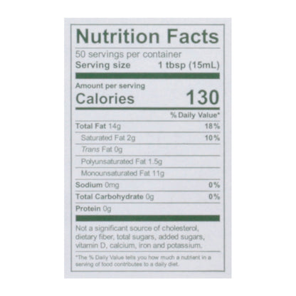 CA OLV 100% CA EVOO ( 6 X 25.4 OZ   )-4