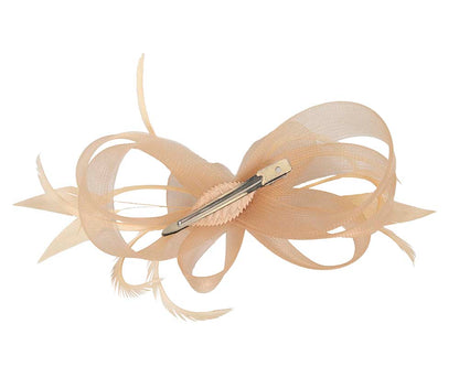 Custom made gold fascinator by Cupids Millinery-3