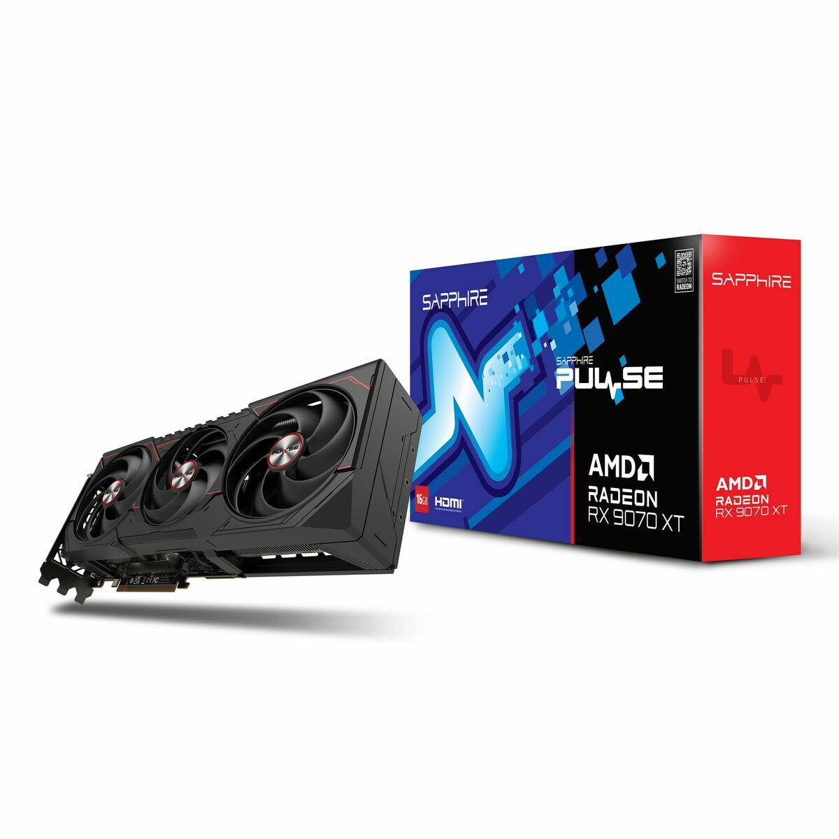 Graphics card Sapphire 11348-03-20G radeon rx 9070 xt 16 GB GDDR6-2
