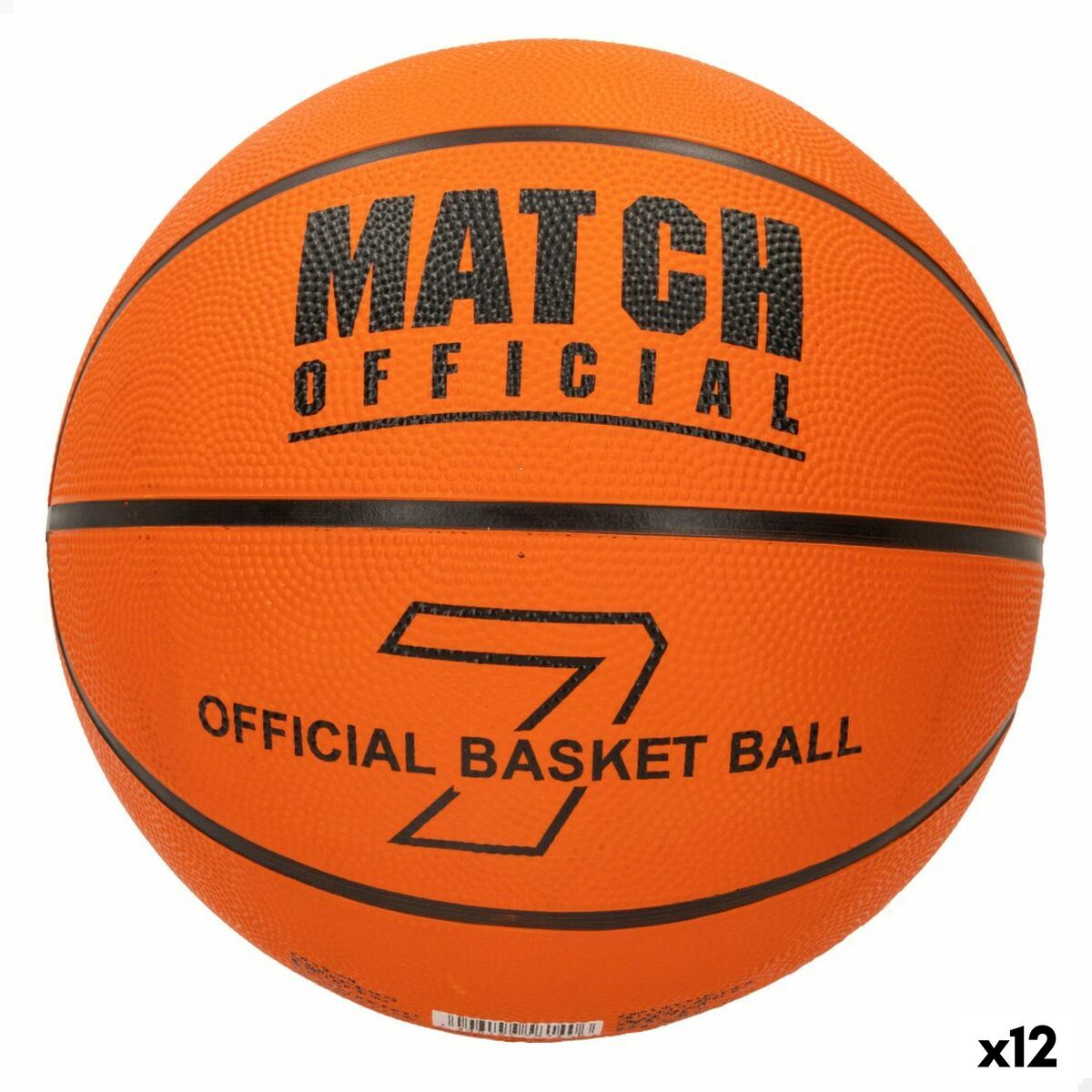 Basketball Ball John Toys Match 7 Ø 24 cm (12 Units)-0