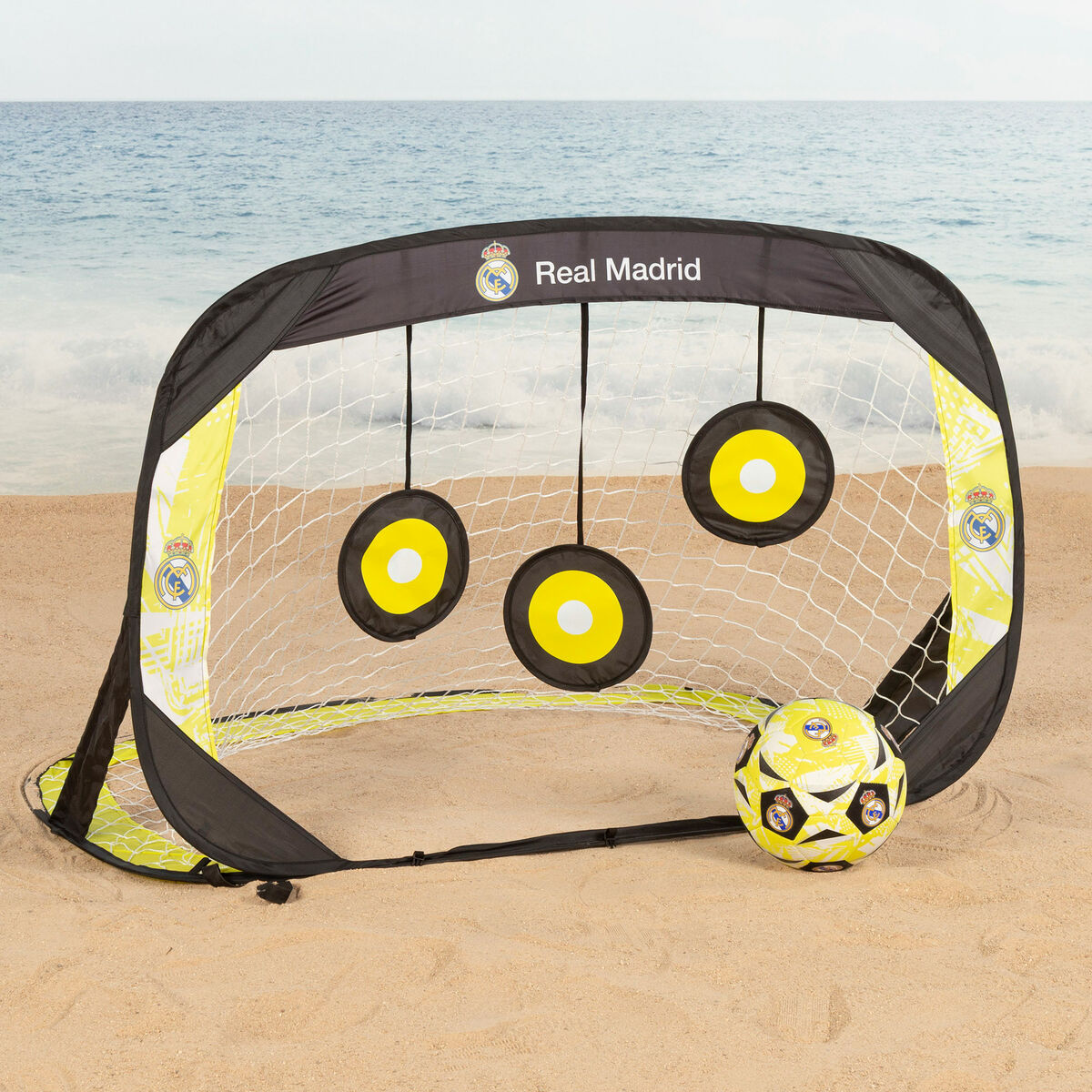 Football Goal Real Madrid C.F. 120 x 80 x 80 cm (4 Units)-2