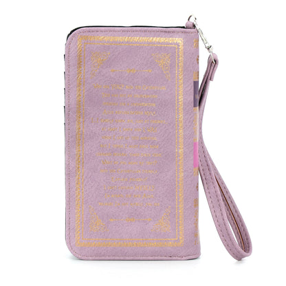 Alice in Wonderland Book Wallet Wristlet-2