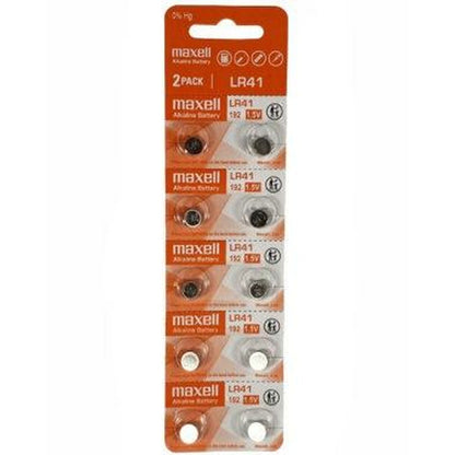 Alkaline Batteries Maxell 1,5 V LR41 (20 Units)-1
