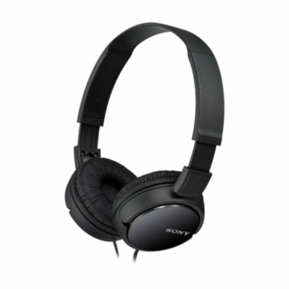Foldable Headphones Sony MDRZX110B Black External supraaural With cable-1