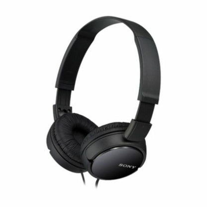 Foldable Headphones Sony MDRZX110B Black External supraaural With cable-1