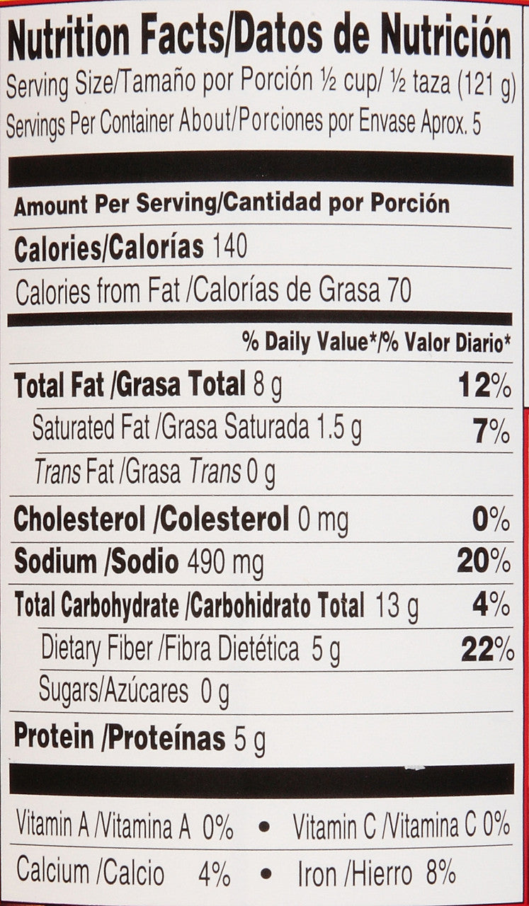 La Costena Bean Refried Pinto Beans (12x20.5 Oz)-2