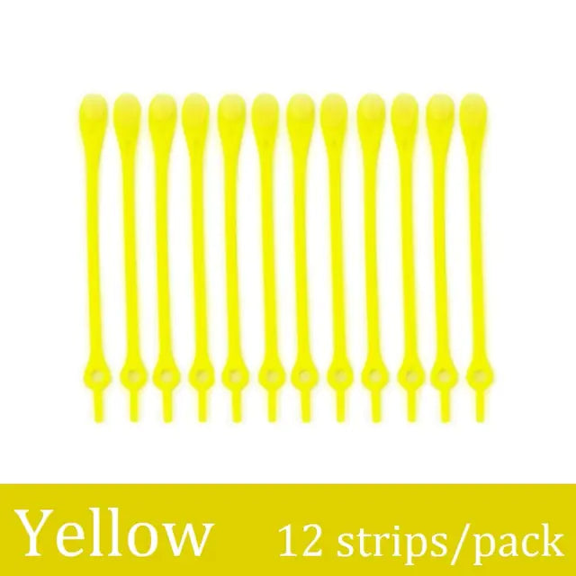 Elastic Silicone No-Tie Shoelaces for Kids and Adults