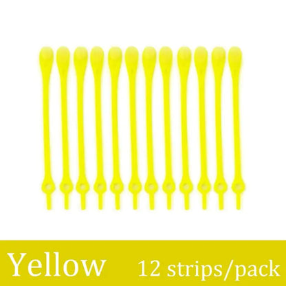 Elastic Silicone No-Tie Shoelaces for Kids and Adults