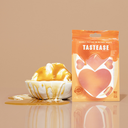 5 Pack: Tastease: Edible Pasties & Pecker Wraps in Caramel by Pastease®-3