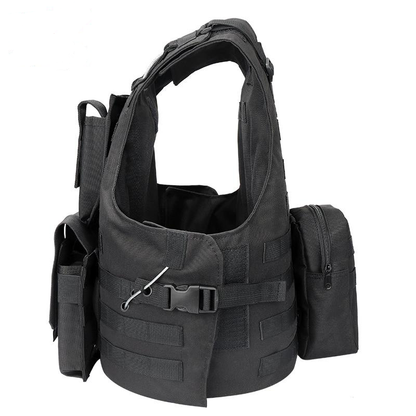 Fashion multifumctional ajustable shoulder strap military vest-4