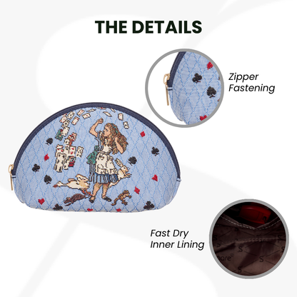 Alice in Wonderland Nothing but Cards - Cosmetic Bag-3