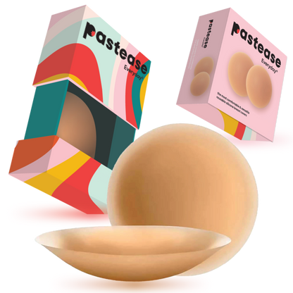 5-Pack: Pastease Everyday® Nipple Cover Sticky Adhesive Silicone Nipple Pasties Reusable Pasty Breast Covers for Women with Travel Box-6